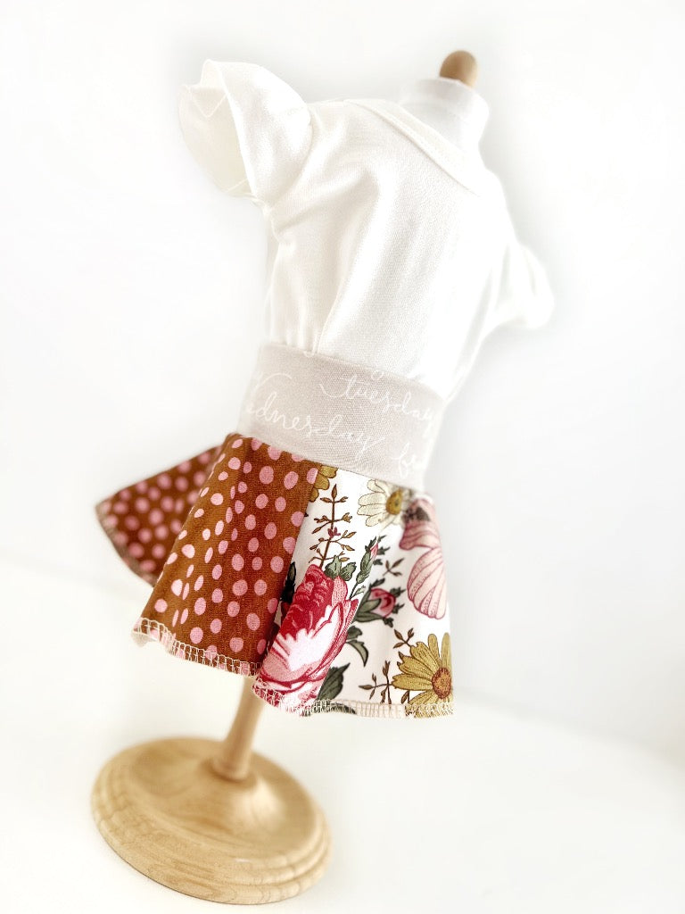 Toucans Doll Skirt